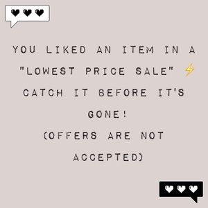 ⚡️ LOWEST PRICE FLASH SALE ⚡️